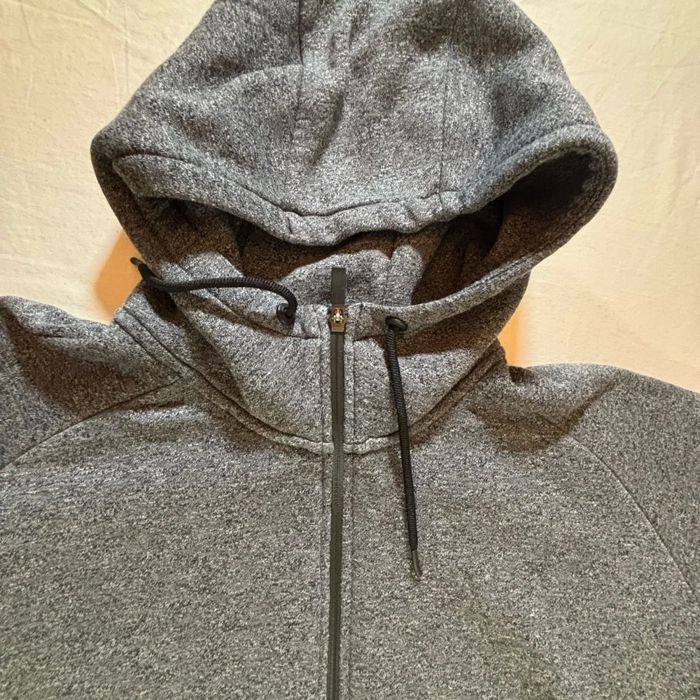 Nike Jordan Full Zip Hoodie Gray Tech Fleece Style Men’s XXL 2XL